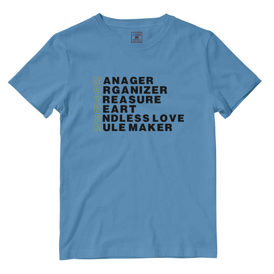 Cotton Shirt: Mother Acronym