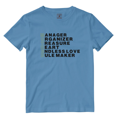 Cotton Shirt: Mother Acronym