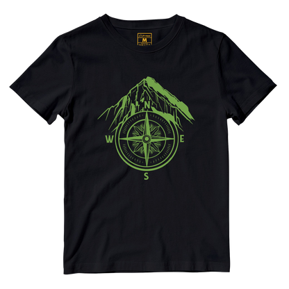 Cotton Shirt: Mountain Compass