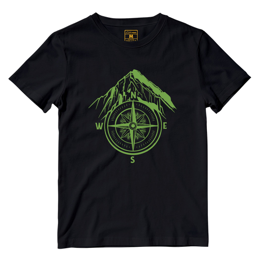 Cotton Shirt: Mountain Compass