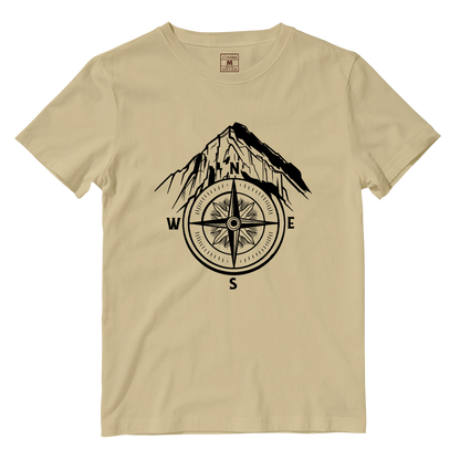 Cotton Shirt: Mountain Compass