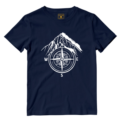 Cotton Shirt: Mountain Compass