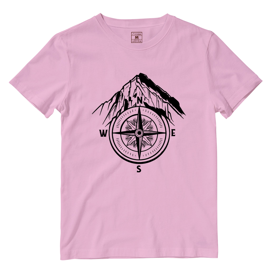 Cotton Shirt: Mountain Compass