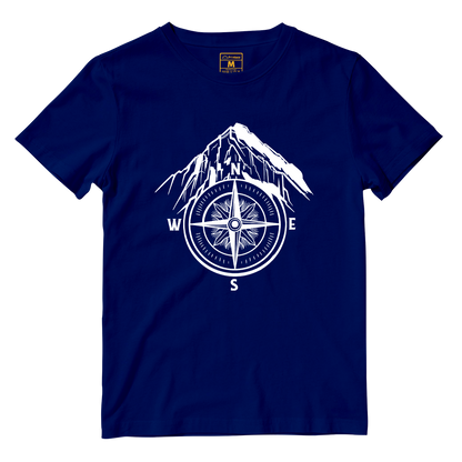 Cotton Shirt: Mountain Compass