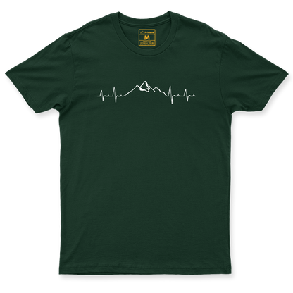 Drifit Shirt: Mountain Heartbeat