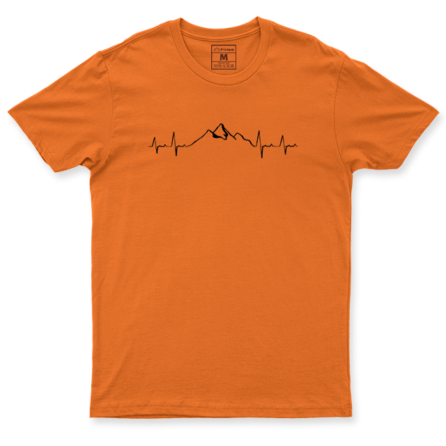 Drifit Shirt: Mountain Heartbeat