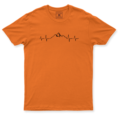 Drifit Shirt: Mountain Heartbeat