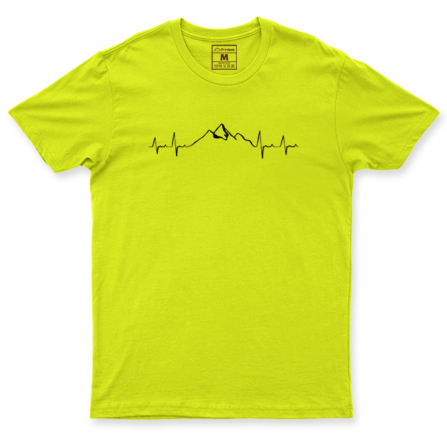 Drifit Shirt: Mountain Heartbeat