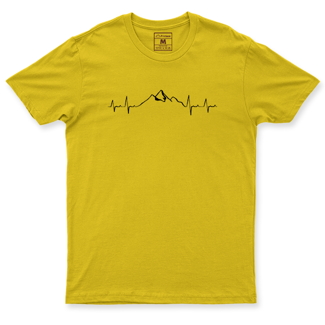 Drifit Shirt: Mountain Heartbeat