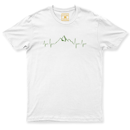 Drifit Shirt: Mountain Heartbeat