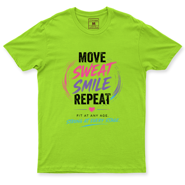 Drifit Shirt: Move Sweat Repeat