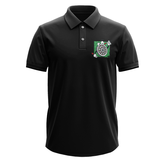 Drifit Polo Shirt: Mr. Darts (Front Only)
