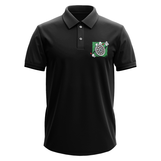 Drifit Polo Shirt: Mr. Darts (Front Only)