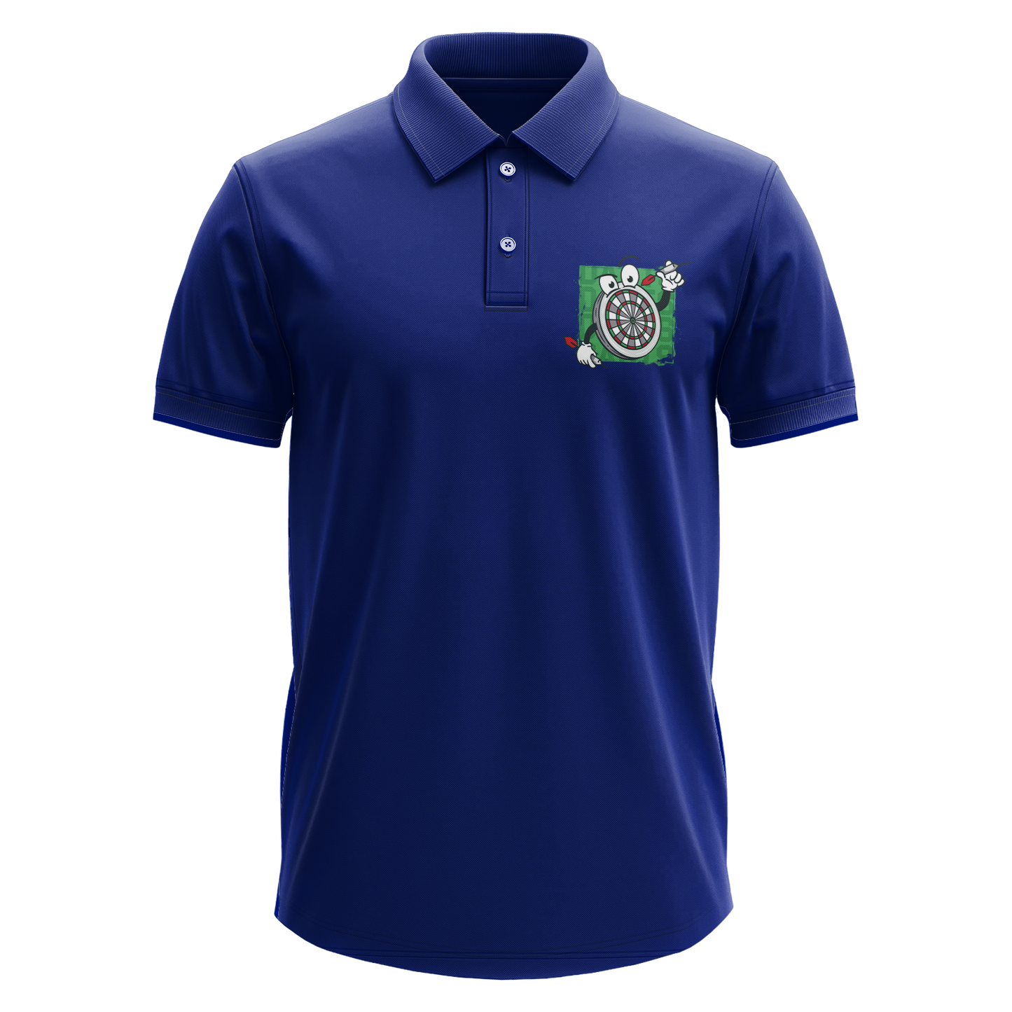 Drifit Polo Shirt: Mr. Darts (Front Only)