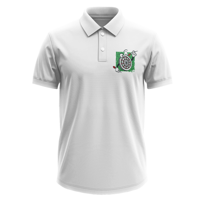 Drifit Polo Shirt: Mr. Darts (Front Only)
