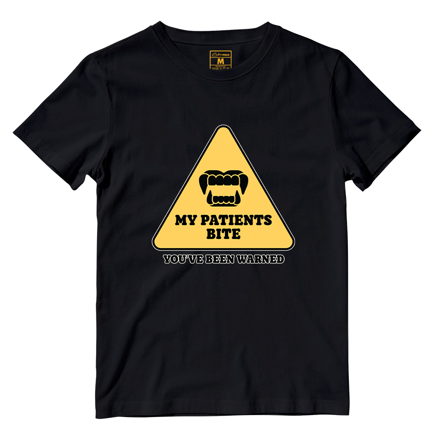 Cotton Shirt: My Patients Bite