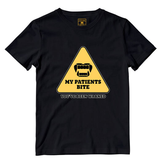 Cotton Shirt: My Patients Bite