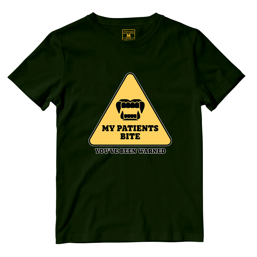 Cotton Shirt: My Patients Bite
