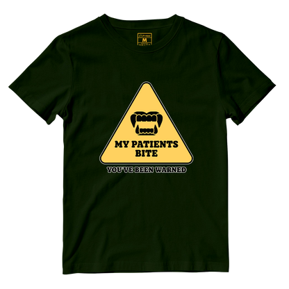 Cotton Shirt: My Patients Bite