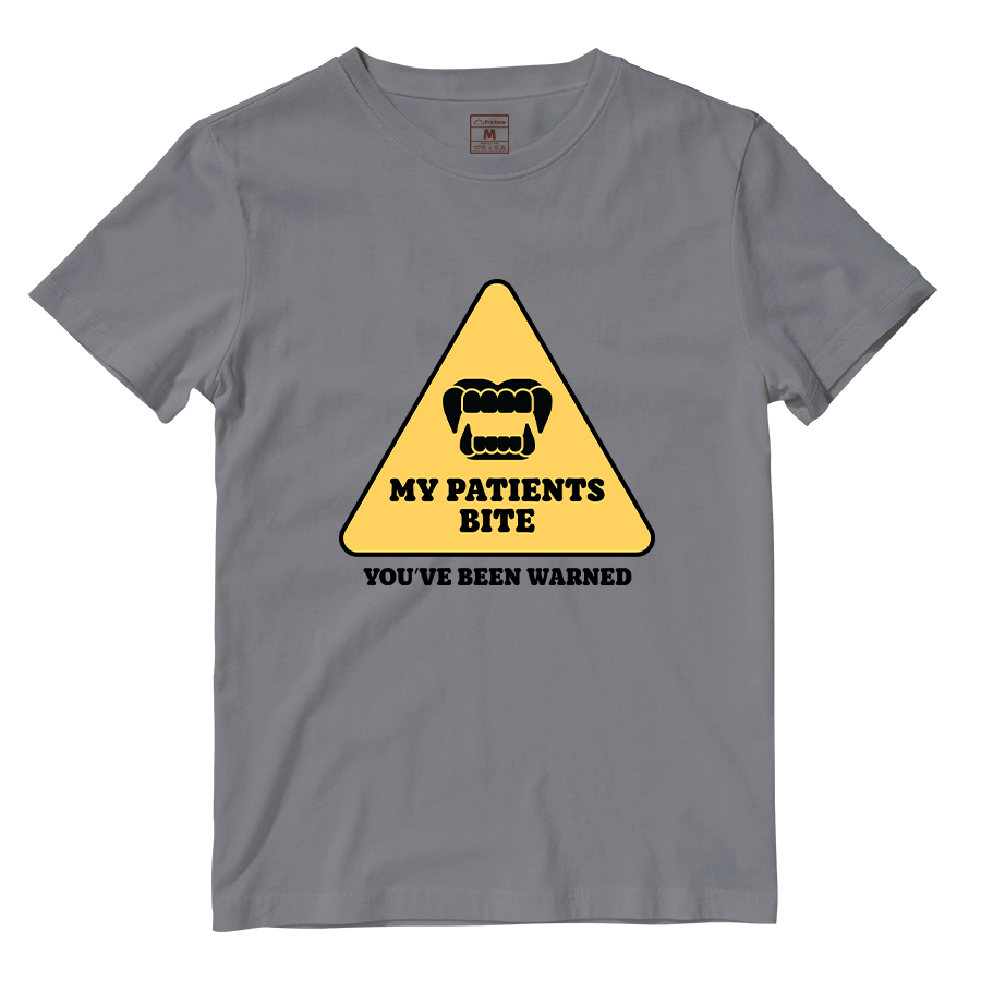 Cotton Shirt: My Patients Bite