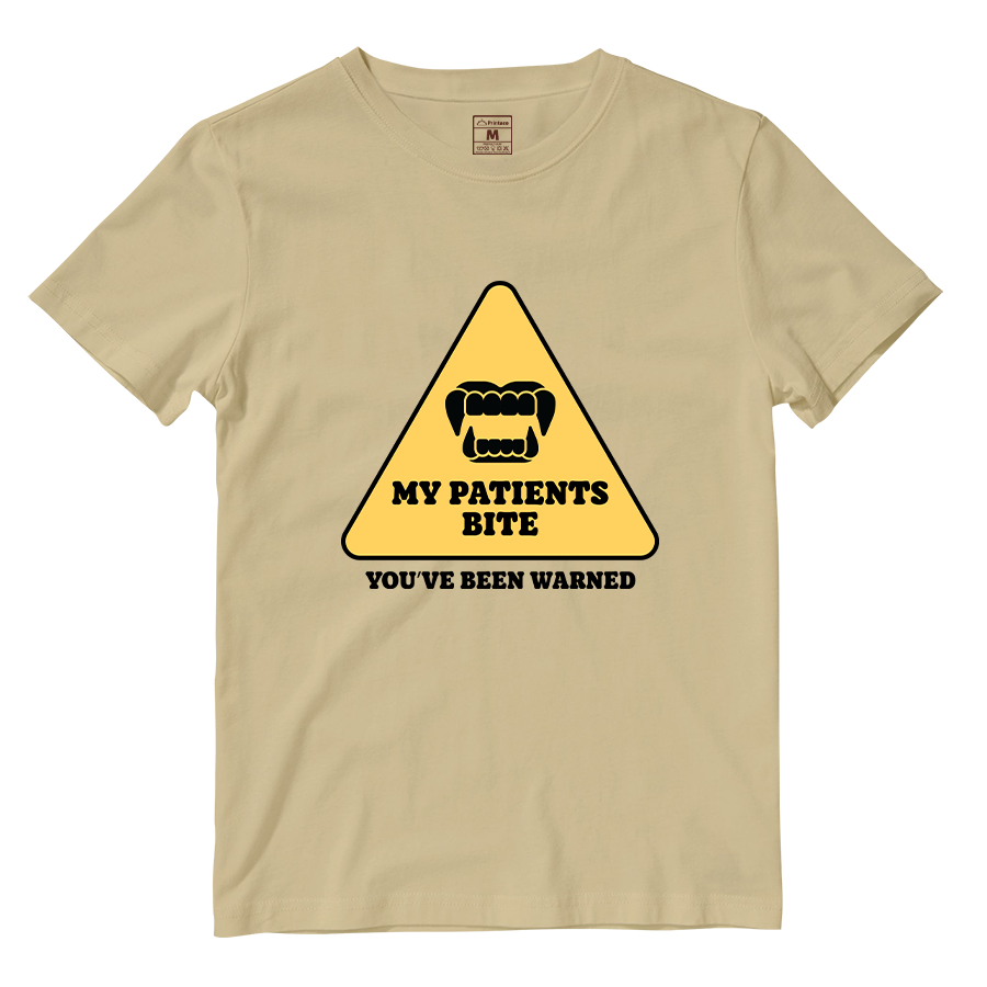 Cotton Shirt: My Patients Bite