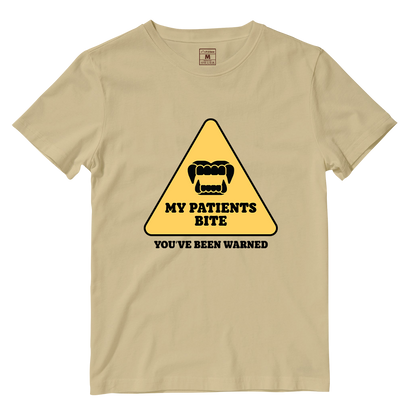 Cotton Shirt: My Patients Bite