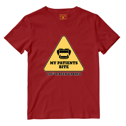 Cotton Shirt: My Patients Bite