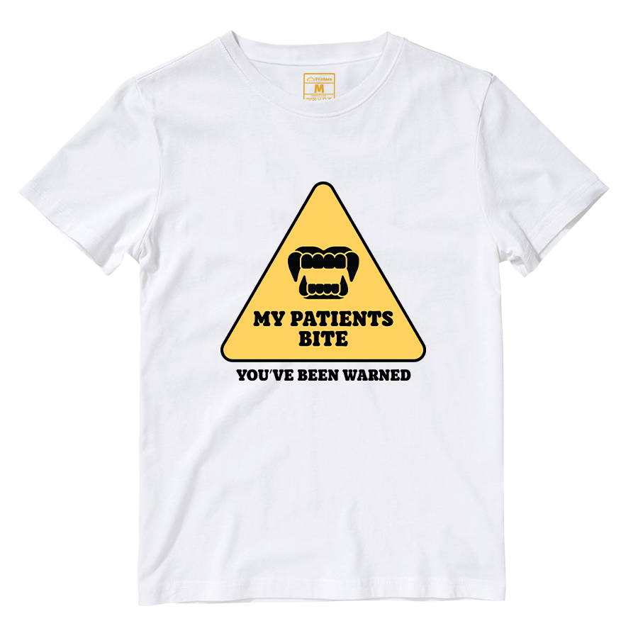 Cotton Shirt: My Patients Bite