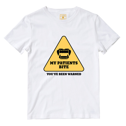 Cotton Shirt: My Patients Bite