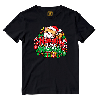 Cotton Shirt: Naughty Nice Ish
