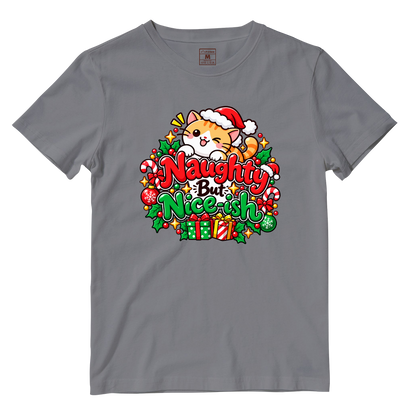 Cotton Shirt: Naughty Nice Ish