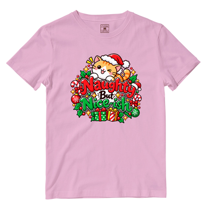 Cotton Shirt: Naughty Nice Ish