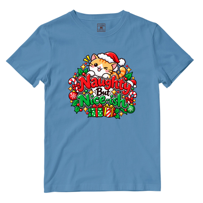 Cotton Shirt: Naughty Nice Ish