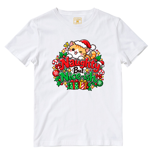 Cotton Shirt: Naughty Nice Ish