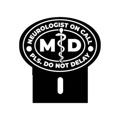 Car Emblem: MD Neurologist