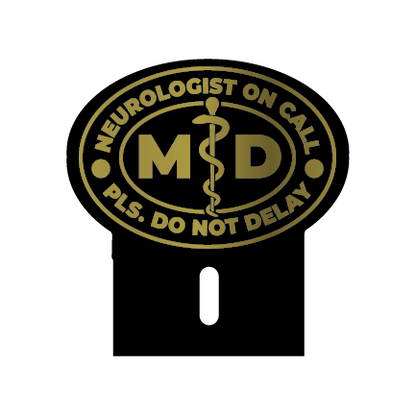 Car Emblem: MD Neurologist