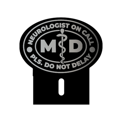 Car Emblem: MD Neurologist