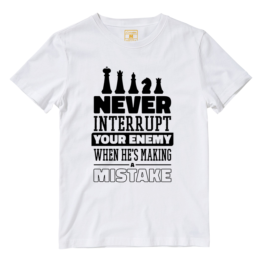 Cotton Shirt: Never Interrupt