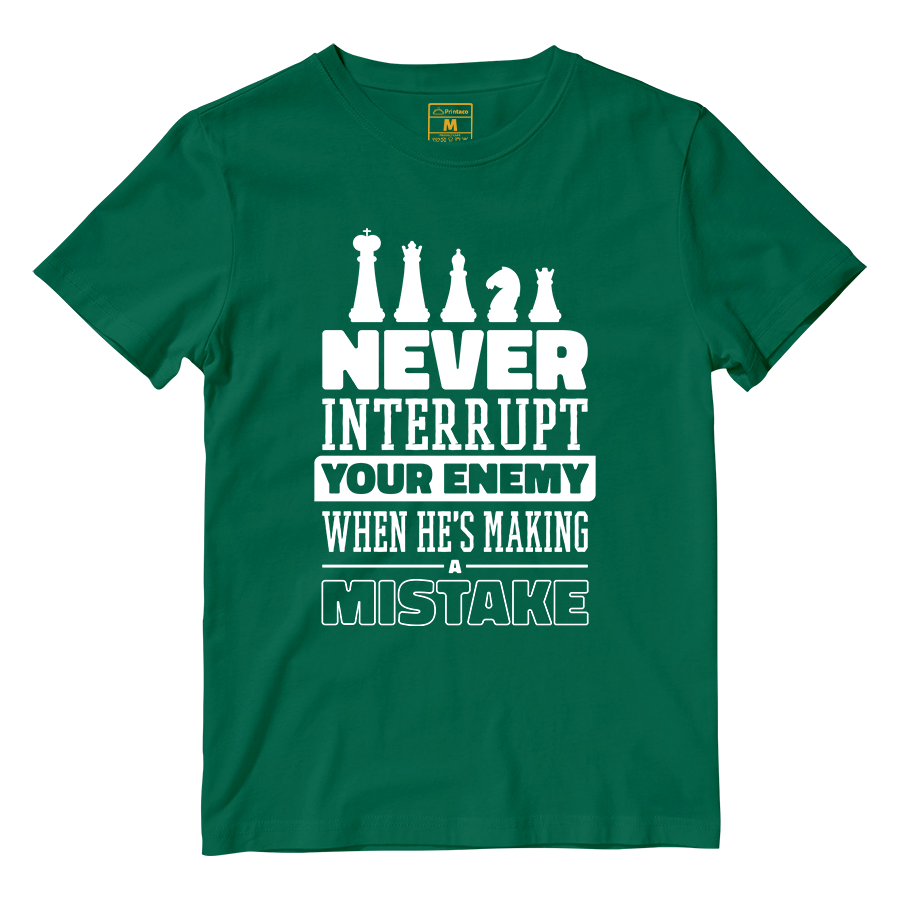 Cotton Shirt: Never Interrupt