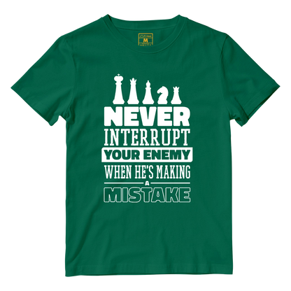 Cotton Shirt: Never Interrupt