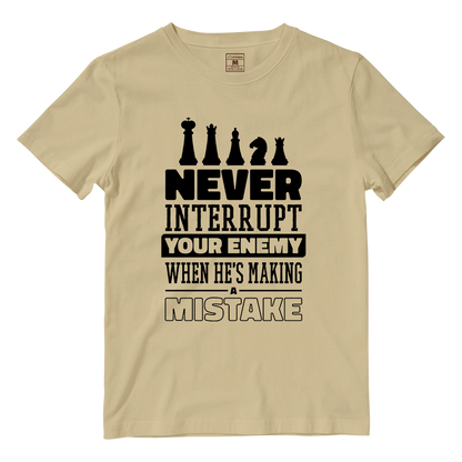 Cotton Shirt: Never Interrupt