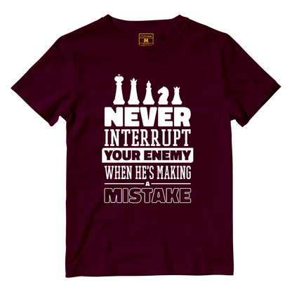 Cotton Shirt: Never Interrupt