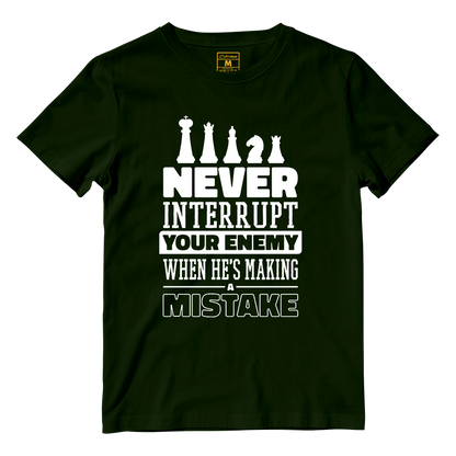 Cotton Shirt: Never Interrupt