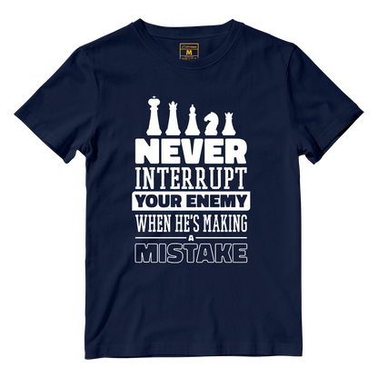 Cotton Shirt: Never Interrupt