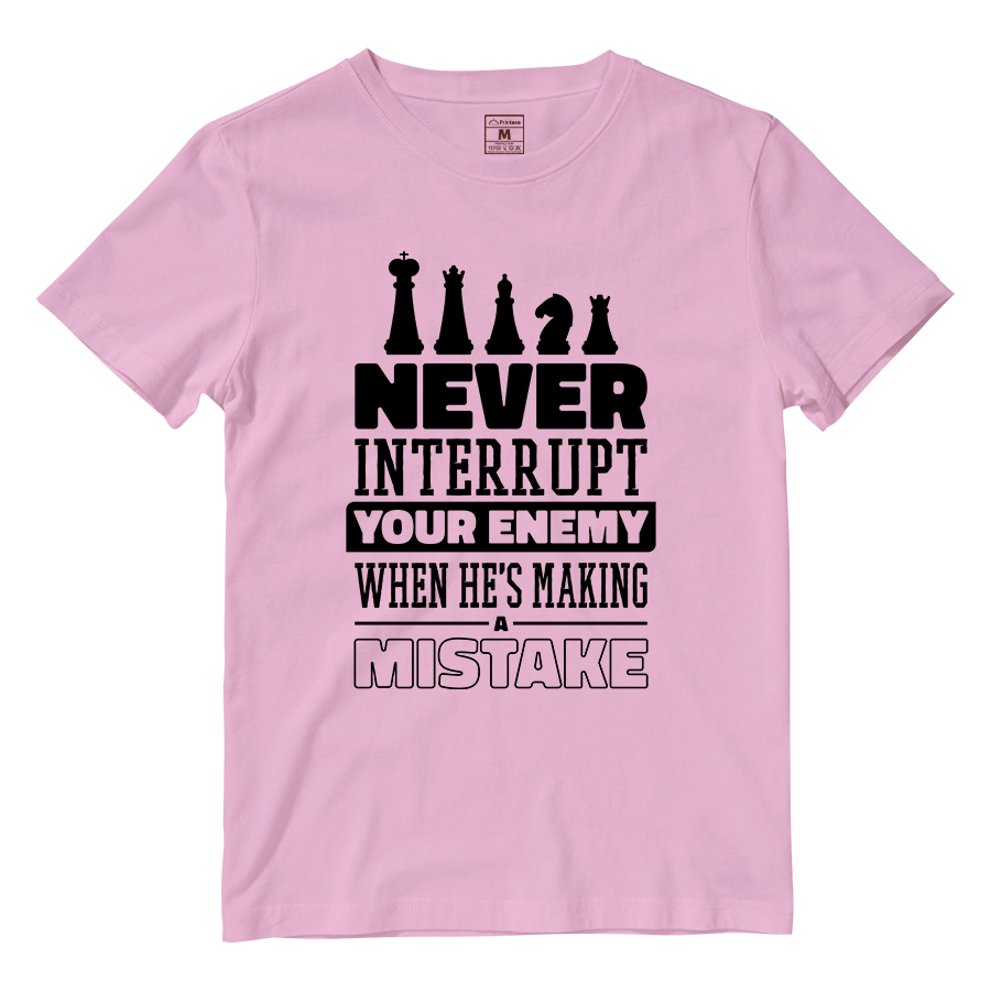 Cotton Shirt: Never Interrupt