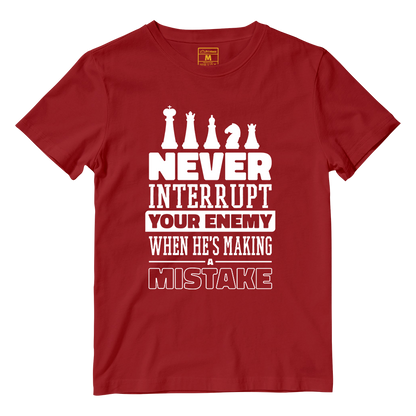 Cotton Shirt: Never Interrupt