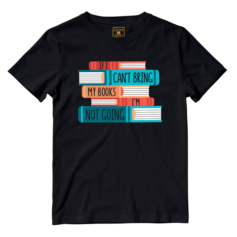 Cotton Shirt: No Books Not Going