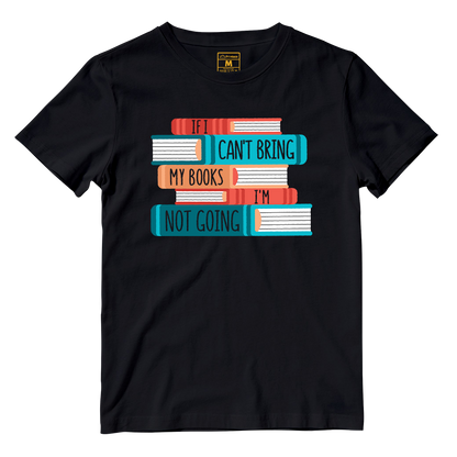 Cotton Shirt: No Books Not Going