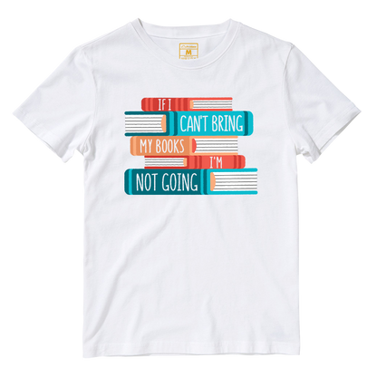 Cotton Shirt: No Books Not Going