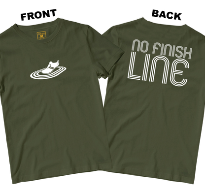 Drifit Shirt: No Finish Line (Front and Back)